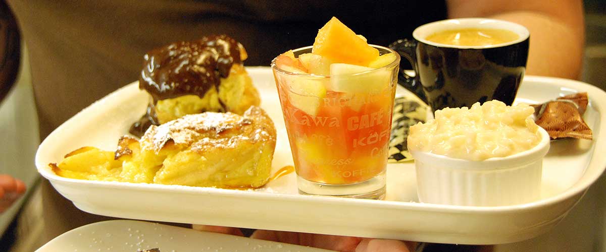 Café gourmand - Le New Haven - Restaurant Dieppe : Fruits de mer, poissons et cuisine traditionnelle.