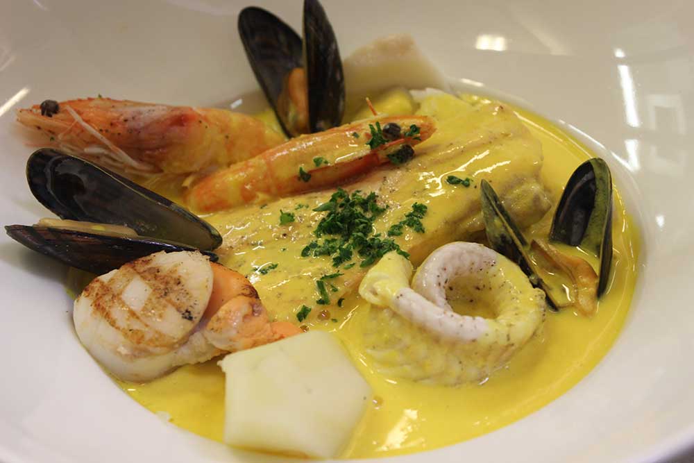 Notre carte Le New Haven Restaurant Dieppe Fruits de mer